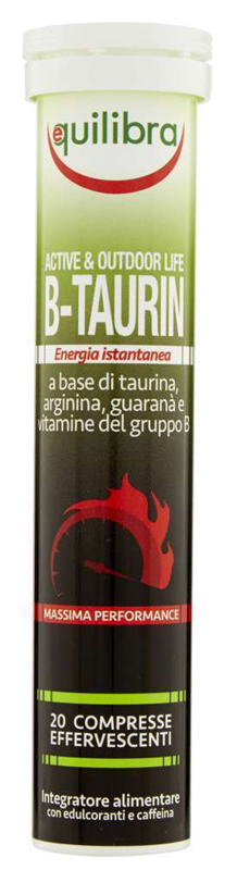 B TAURIN 20 COMPRESSE EFFERVESCENTI - Antica Farmacia Ferrari