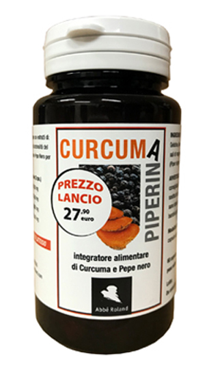 CURCUMA+PIPERINA 60 CAPSULE - Antica Farmacia Ferrari