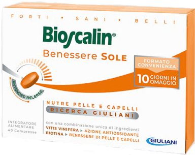 BIOSCALIN SOLE 30 + 10 COMPRESSE - Antica Farmacia Ferrari