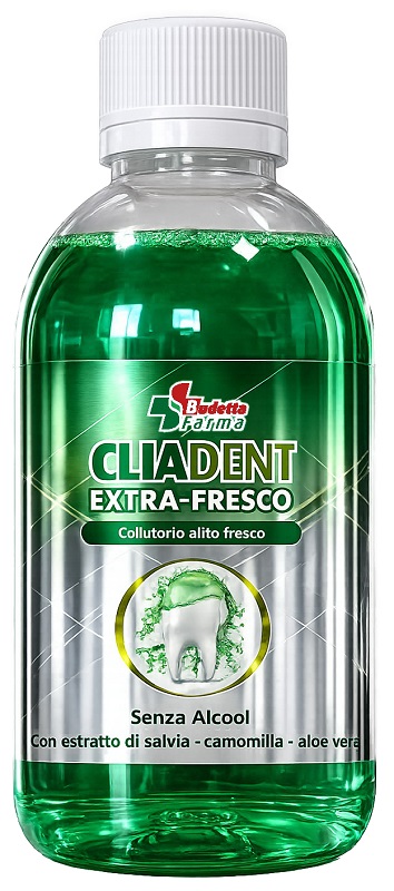CLIADENT COLLUTORIO ALITO FRESCO ALLE ERBE 500 ML - Oltrefarma
