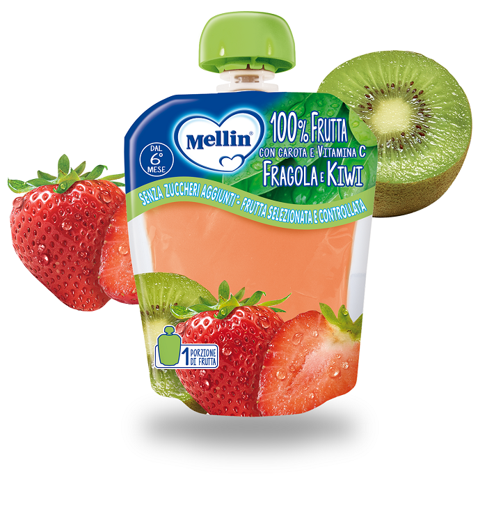 MELLIN POUCH FRAGOLA KIWI 90 G - Antica Farmacia Ferrari