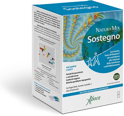 NATURA MIX ADVANCED SOSTEGNO OROSOLUBILE 20 BUSTINE - Antica Farmacia Ferrari