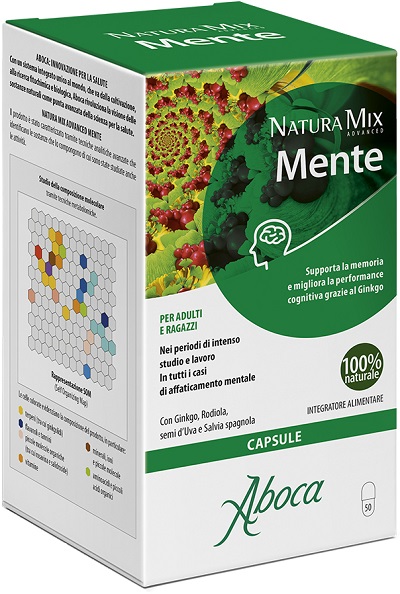 NATURA MIX ADVANCED MENTE 50 OPERCOLI - Antica Farmacia Ferrari