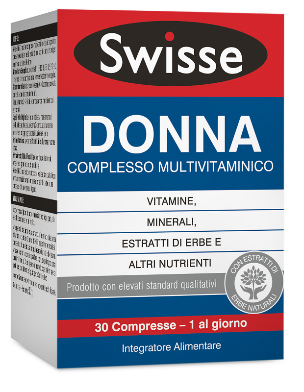 SWISSE MULTIVITAMINICO DONNA 30 COMPRESSE - Antica Farmacia Ferrari