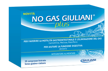 NO GAS GIULIANI PLUS 30 COMPRESSE BISTRATO - Antica Farmacia Ferrari