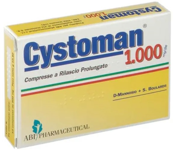 CYSTOMAN 1000 12 COMPRESSE - Antica Farmacia Ferrari
