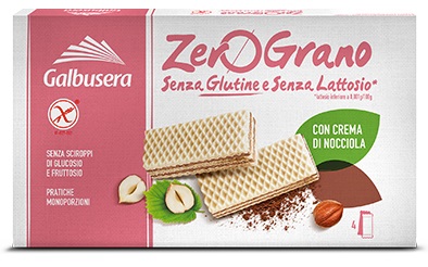 ZEROGRANO WAFER NOCCIOLA 180 G - Antica Farmacia Ferrari