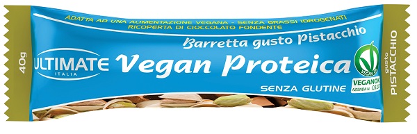 ULTIMATE BARRETTA VEGAN PROTEICA PISTACCHIO 40 G - Antica Farmacia Ferrari