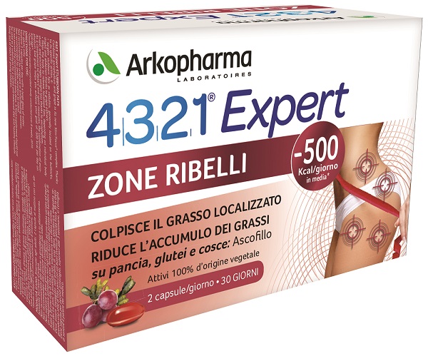 4321 SLIM ZONE RIBELLI 60 CAPSULE - Antica Farmacia Ferrari