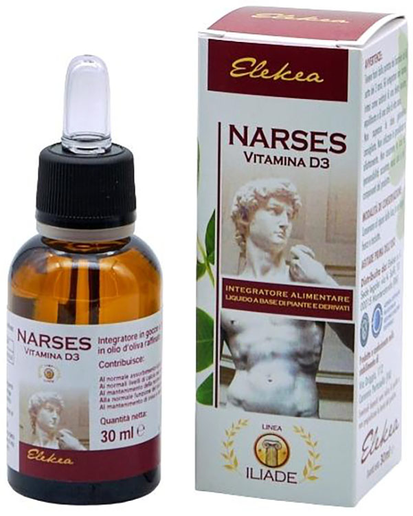 NARSES VITAMINA D3 LIQUIDA 30 ML - Antica Farmacia Ferrari