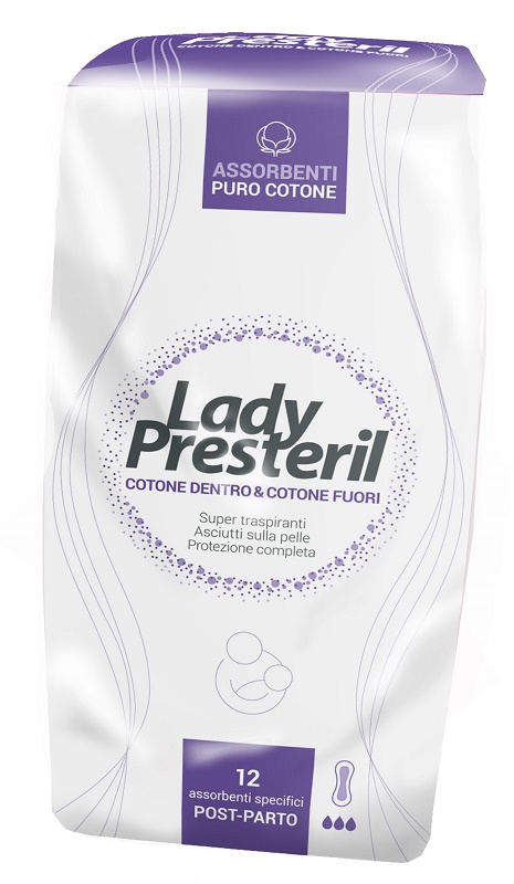 LADY PRESTERIL POSTPARTO 12 PEZZI - Antica Farmacia Ferrari