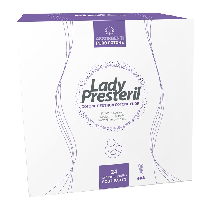 LADY PRESTERIL POSTPARTO 24 PEZZI - Antica Farmacia Ferrari