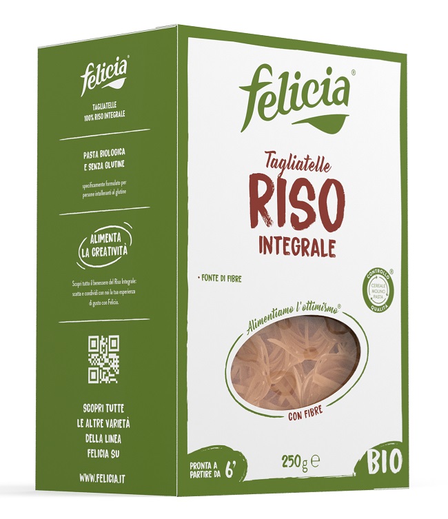 FELICIA TAGLIATELLE RISO INTEGRALE 250 G - Antica Farmacia Ferrari