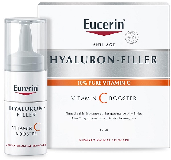 EUCERIN HYALURON-FILLER VITAMIN C BOOSTER 3 X 8 ML - Antica Farmacia Ferrari