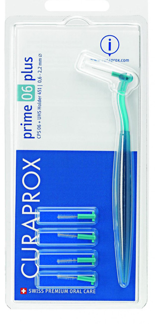 CURAPROX CPS PRIME CPS 06 CON 5 SCOVOLINI + SUPPORTO - Antica Farmacia Ferrari