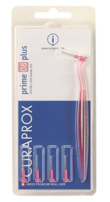 CURAPROX CPS PRIME CPS 08 CON 5 SCOVOLINI + SUPPORTO - Antica Farmacia Ferrari