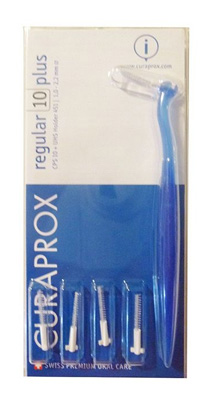 CURAPROX CPS REGULAR CPS 10 CON 5 SCOVOLINI + SUPPORTO - Antica Farmacia Ferrari