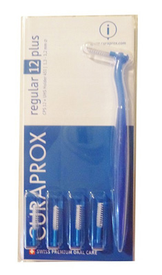 CURAPROX CPS REGULAR CPS 12 CON 5 SCOVOLINI + SUPPORTO - Antica Farmacia Ferrari