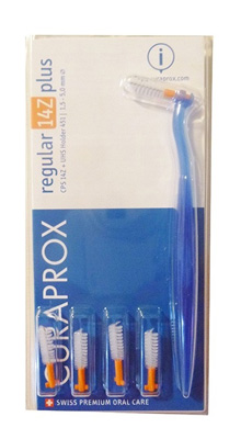 CURAPROX CPS REGULAR CPS 14Z CON 5 SCOVOLINI + SUPPORTO - Antica Farmacia Ferrari
