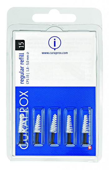 CURAPROX CPS REGULAR CPS 15 CON 5 SCOVOLINI + SUPPORTO - Antica Farmacia Ferrari