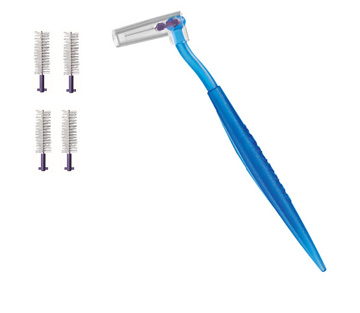 CURAPROX CPS REGULAR CPS 18 CON 4 SCOVOLINI + SUPPORTO - Antica Farmacia Ferrari