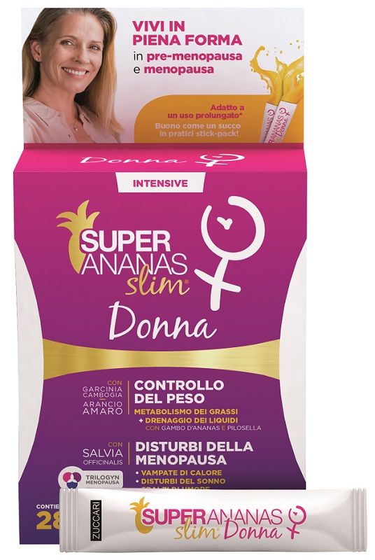 SUPER ANANAS SLIM DONNA 28 STICKPACK DA 10 ML - Antica Farmacia Ferrari