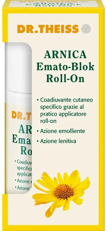 THEISS EMATO BLOCK ARNICA ROLL 50 ML - Antica Farmacia Ferrari