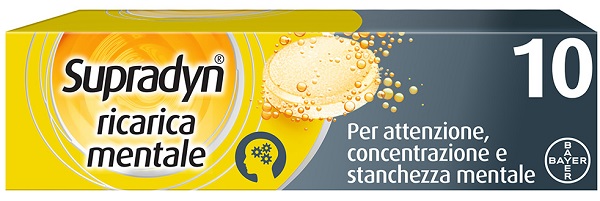 SUPRADYN RICARICA MENTALE 10 COMPRESSE - Antica Farmacia Ferrari