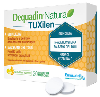 DEQUADIN NATURA TUXILEN 20 COMPRESSE - Antica Farmacia Ferrari
