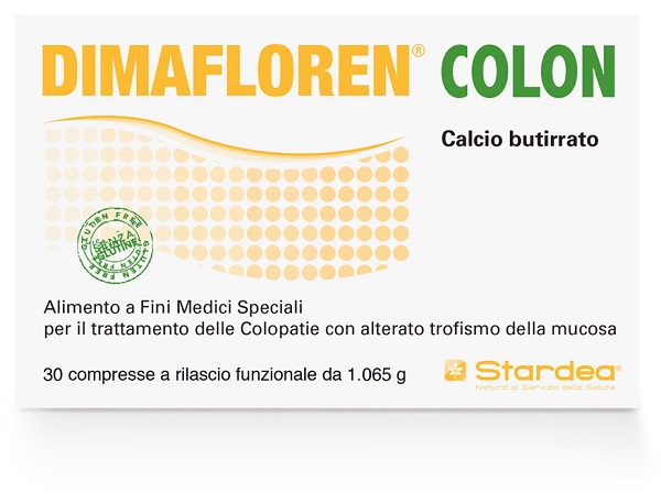 DIMAFLOREN COLON 30 COMPRESSE - Antica Farmacia Ferrari