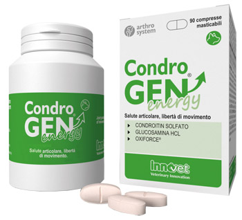 CONDROGEN ENERGY 90 COMPRESSE MASTICABILI - Antica Farmacia Ferrari