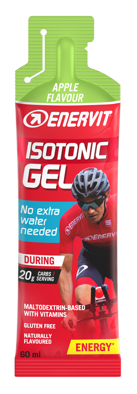 ENERVIT SPORT ISOTONICGEL APPLE 60 ML - Oltrefarma