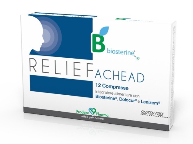 BIOSTERINE RELIEF ACHEAD 12 COMPRESSE - Antica Farmacia Ferrari