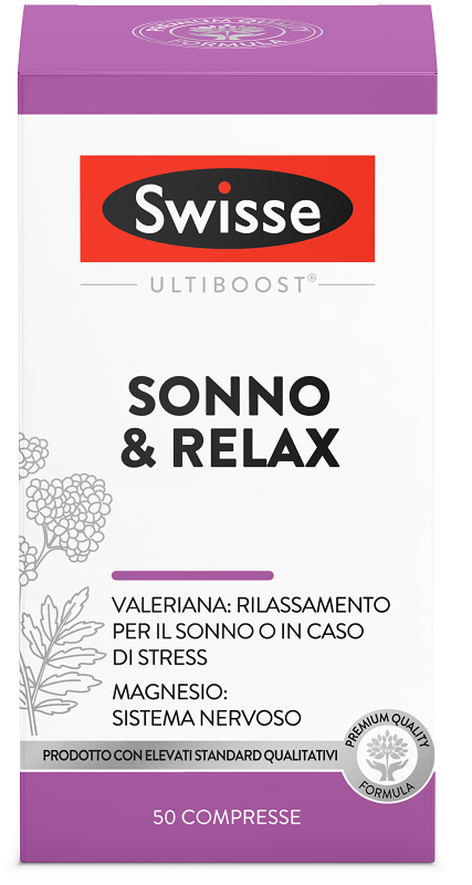 SWISSE VALERIANA SONNO RELAX 50 COMPRESSE - Antica Farmacia Ferrari