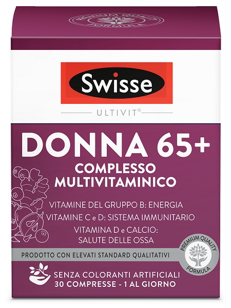 SWISSE DONNA 65+ COMPLESSO MULTIVITAMINICO 30 COMPRESSE - Antica Farmacia Ferrari