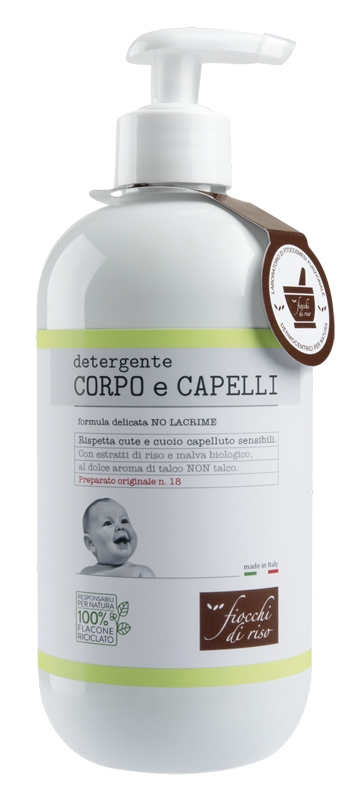 CORPO/CAPELLI TALCO FIOCCHI DI RISO 400 ML - Antica Farmacia Ferrari