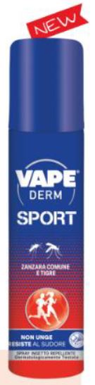 VAPE DERM SPORT SPRAY 100 ML - Antica Farmacia Ferrari