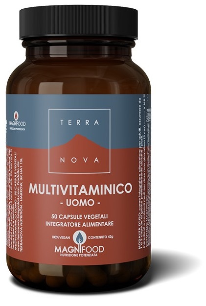 TERRANOVA MULTIVITAMINICO UOMO 50 CAPSULE - Antica Farmacia Ferrari