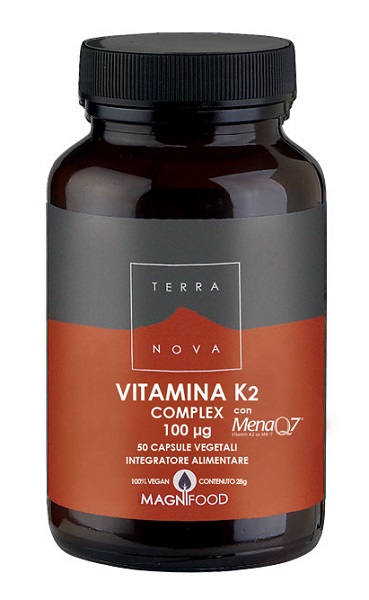 TERRANOVA VITAMINA K2 50 CAPSULE - Antica Farmacia Ferrari
