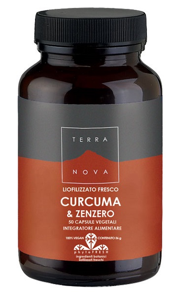 TERRANOVA CURCUMA 400MG/ZENZERO 200MG 50 CAPSULE - Antica Farmacia Ferrari