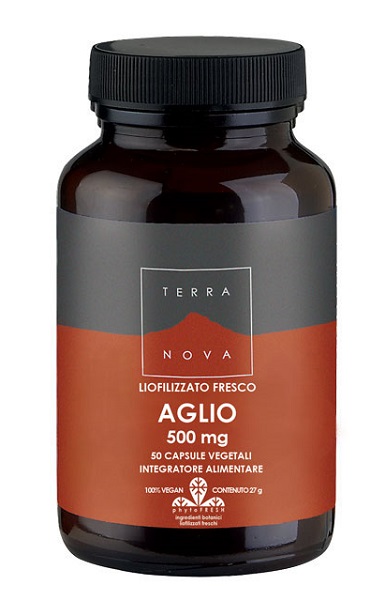 TERRANOVA AGLIO 500ML LIOFILIZZATO FRESCO 50 CAPSULE - Oltrefarma