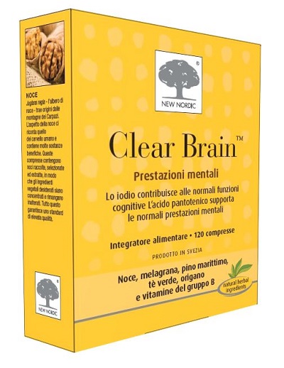CLEAR BRAIN 120 COMPRESSE - Antica Farmacia Ferrari