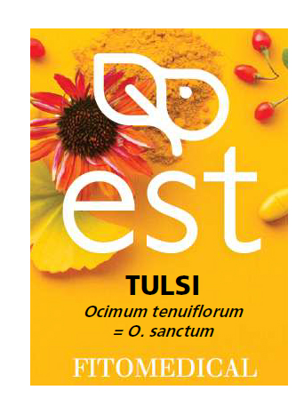 TULSI ESTRATTO SECCO 60 TAVOLETTE - Antica Farmacia Ferrari