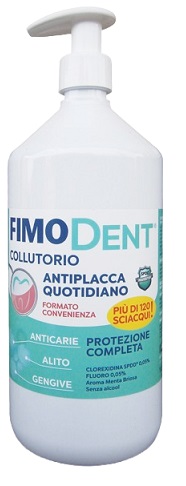 FIMODENT COLLUTORIO ANTI PLACCA QUOTIDIANO 1 L - Antica Farmacia Ferrari
