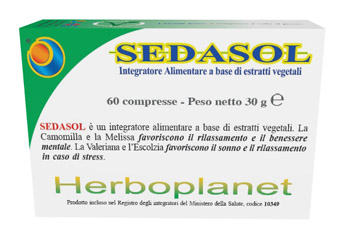 SEDASOL 60 COMPRESSE - Antica Farmacia Ferrari