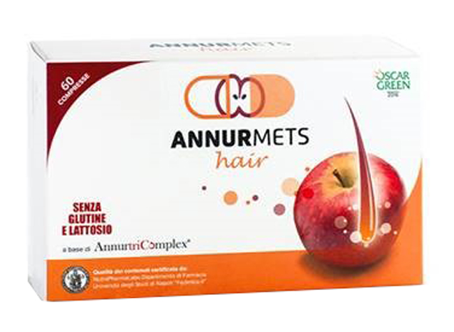 ANNURMETS HAIR 60 COMPRESSE - Antica Farmacia Ferrari