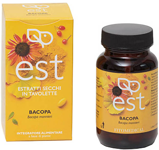 BACOPA ESTRATTO SECCO 60 TAVOLETTE - Antica Farmacia Ferrari