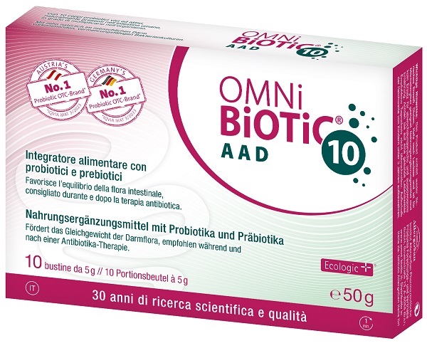 OMNI BIOTIC 10 AAD 10 BUSTINE DA 5 G - Antica Farmacia Ferrari