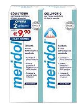 MERIDOL COLLUTORIO BIPACCO 2 X 400 ML - Antica Farmacia Ferrari