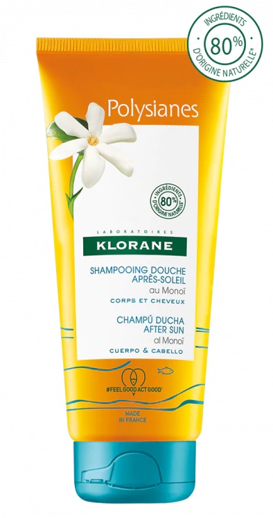 KLORANE POLYSIANES SHAMPOO DOCCIA DOPOSOLE CORPO/CAPELLI 200ML - Antica Farmacia Ferrari